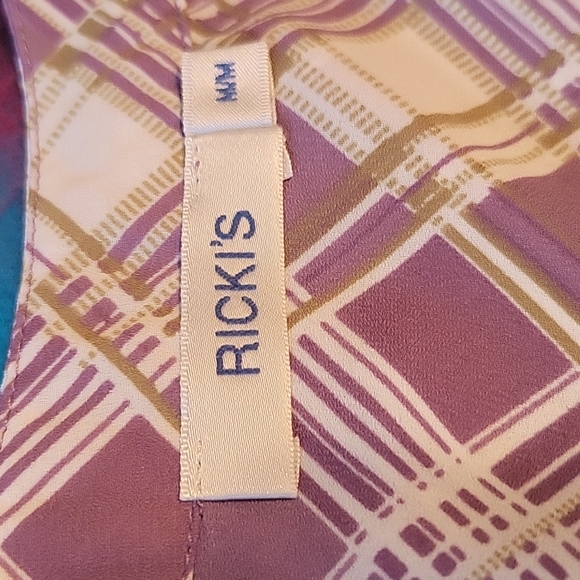 Womens hi-low zipper detail blouse - Picture 6 of 7